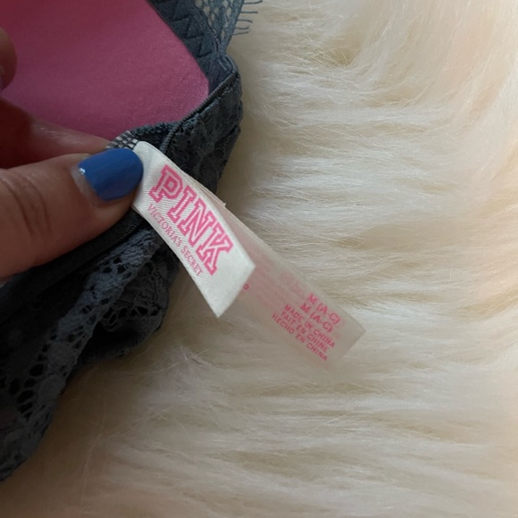 Victoria’s Secret PINK Lace Push-up Bralette Sz M - Picture 3 of 5